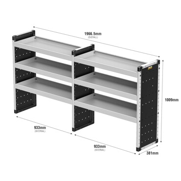 Ford Transit Custom Trade Van Racking Kit - SWB - L1 H1