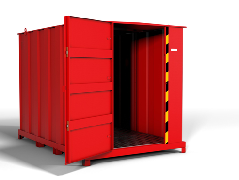 Armorgard FlamStor FS3.0 Walk-in Hazardous Storage Unit - 3 Metre