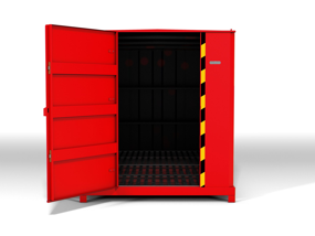 Walk-in Hazardous Storage Unit 4 Metre