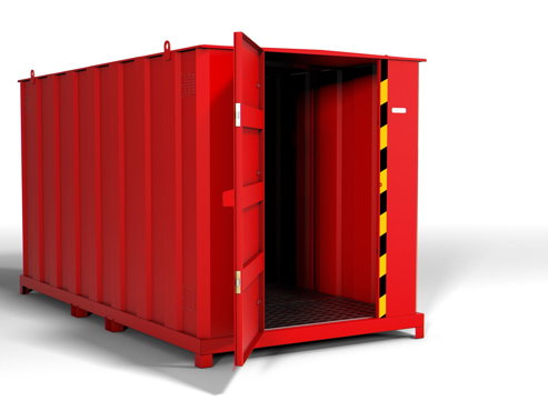 Armorgard FlamStor FS4.0 Walk-in Hazardous Storage Unit - 4 Metre