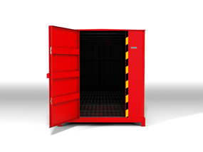 Walk-in Hazardous Storage Unit 6 Metre