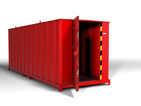 FLAMSTOR FS6.0 6 METRE SECURE WALK-IN HAZARDOUS STORE - BY ARMORGARD