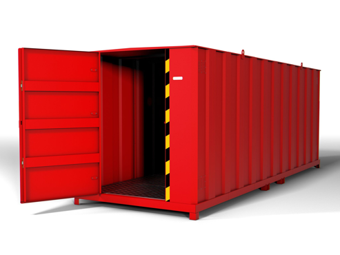 FLAMSTOR FS6.0 6 METRE SECURE WALK-IN HAZARDOUS STORE - BY ARMORGARD