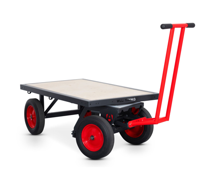 Armorgard TT1 Turntable Truck - Robust Large Trolley for moving materials