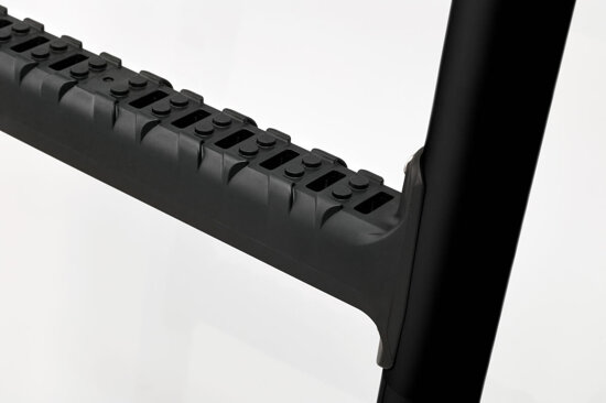 8 Step Rhino VanLadder Black Mercedes Sprinter 2006-2018 - All H2 Roof Height Models - Twin Door