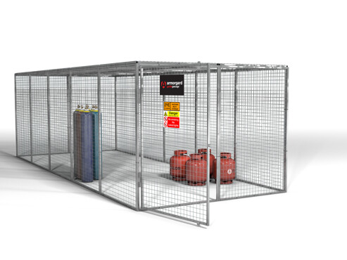 Armorgard GGC15 Gorilla Gas Cage - Modular Bolt-together Gas Cage