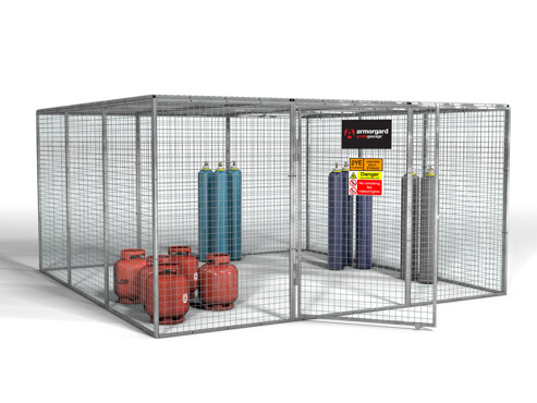 Armorgard GGC16 Gorilla Gas Cage - Modular Bolt-together Gas Cage
