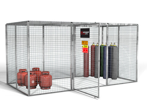 Armorgard GGC17 Gorilla Gas Cage - Modular Bolt-together Gas Cage