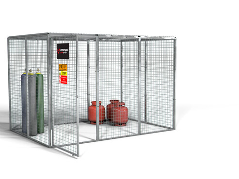Armorgard GGC11 Gorilla Gas Cage - Modular Bolt-together Gas Cage