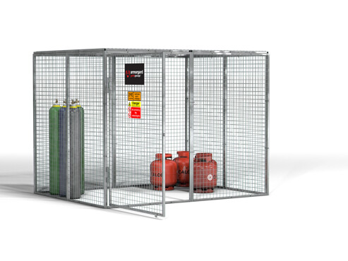 GORILLA GGC10 MODULAR BOLT-TOGETHER GAS CAGE - BY ARMORGARD