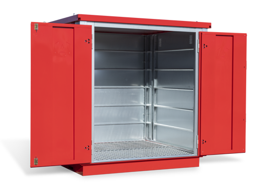 Armorgard Forma-Stor COSHH FR200-C Walk-in Hazardous Storage Unit - 2 Metre