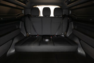 Rear Seat Conversion Kit 2020 Onwards - Black Cloth - Sprung Seat Base