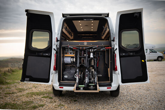 Shred Sled (Medium) Slide Out Bike & Cargo Tray - by VanTrax