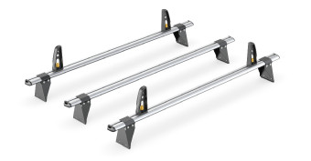 3 x Ford Transit Roof Bars 2000-2014