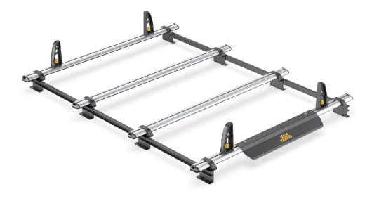 VG182-SWB-4 Ulti Bar+ 4 x Vauxhall Vivaro Roof Bars - 2001-2014