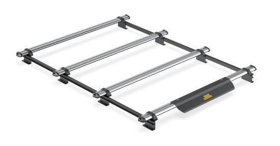 SB182-SWB-4 Ulti Bar Trade 4 x Renault Trafic Roof Bars - 2001-2014