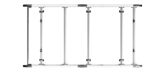 VGUR-286 ULTIRack+ Citroen Dispatch Roof Rack - 2007-2016 L2H1 Tailgate