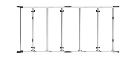 VGUR-250 ULTIRack+ Ford Transit Custom Roof Rack - 2013-2023 L1H1 Twin Rear
