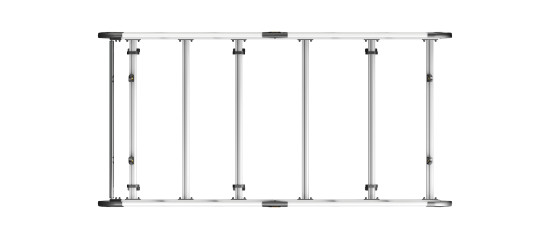 VGUR-274 ULTIRack+ Ford Transit Custom Roof Rack - 2013-2023 L1H1 Tailgate