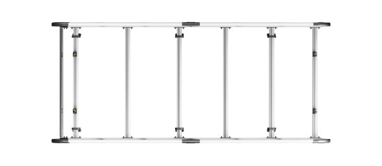 VGUR-275 ULTIRack+ Ford Transit Custom Roof Rack - 2013-2023 L2H1 Tailgate