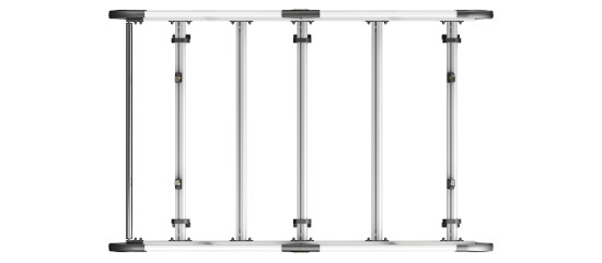 VGUR-290 ULTIRack+ Renault Kangoo Roof Rack - 2021- L1H1 Twin Rear