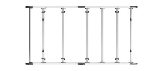 VGUR-270 ULTIRack+ Renault Master Roof Rack - 2010-2024 L1H1 Twin Rear