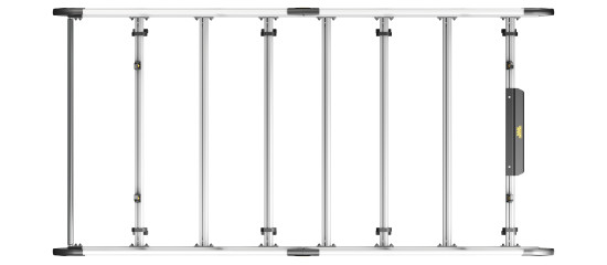 VGUR-203 ULTIRack+ Renault Trafic Roof Rack - 2001-2014 L2H1 Twin Rear