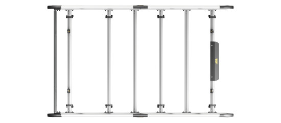 VGUR-264 ULTIRack+ Renault Trafic Roof Rack - 2014- L1H1 Tailgate