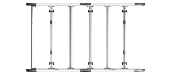VGUR-282 ULTIRack+ Toyota Proace City Roof Rack - 2020- L1H1 Twin Rear