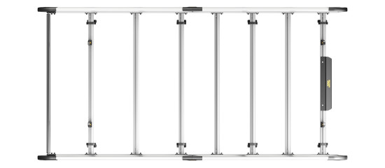 VGUR-263 ULTIRack+ Vauxhall Vivaro Roof Rack - 2014-2019 L2H1 Twin Rear