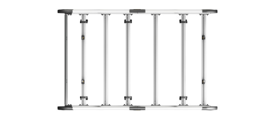VGUR-246 ULTIRack+ Volkswagen Caddy Roof Rack - 2015-2020 L1H1 Twin Rear