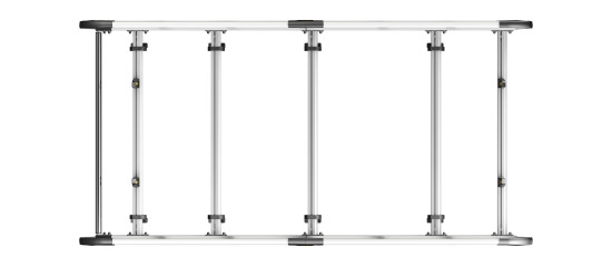 VGUR-248 ULTIRack+ Volkswagen Caddy Roof Rack - 2015-2020 L2H1 Twin Rear