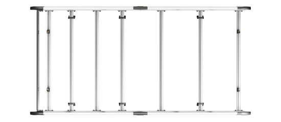 VGUR-236 ULTIRack+ Volkswagen Crafter Roof Rack - 2006-2017 L1H1 Twin Rear