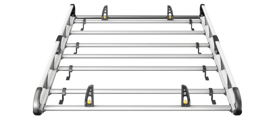 VGUR-208 ULTIRack+ Volkswagen Transporter T5 Roof Rack - 2002-2015 L2H1 Tailgate