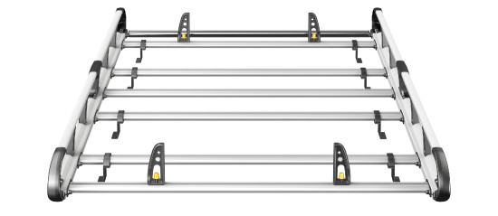 VGUR-206 ULTIRack+ Volkswagen Transporter T6 Roof Rack - 2015-2025 L1H1 Tailgate