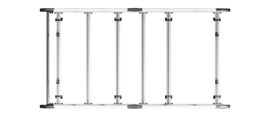 VGUR-228 ULTIRack+ Mercedes Vito Roof Rack - 2015- L1H1 Tailgate