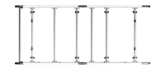 VGUR-229 ULTIRack+ Mercedes Vito Roof Rack - 2015- L2H1 Twin Rear