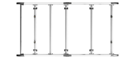 VGUR-301 ULTIRack+ Peugeot Expert Roof Rack - 2016- L2H1 Tailgate