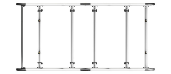 VGUR-319 ULTIRack+ Volkswagen Caddy Roof Rack - 2020- L2H1 Tailgate