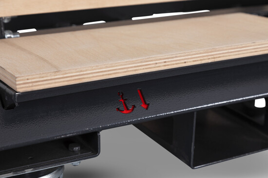LOADALL LA1500 1.5 TONNE CAPACITY PLASTERBOARD TROLLEY - By Armorgard