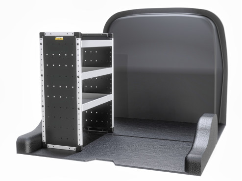 TVR-B-001-NS Peugeot Partner Van Racking 2018- L1H1 - Bronze Level Passenger Side Only