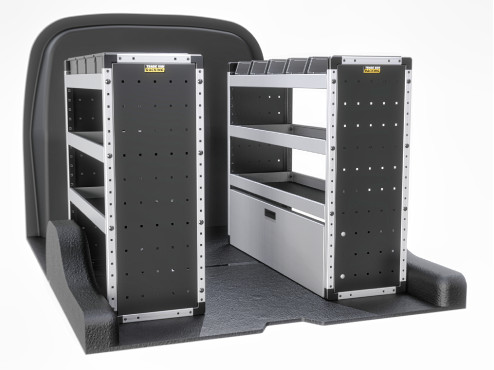 TVR-S-002 Citroen Berlingo Van Racking 2018- L2H1 - Silver Level Complete Kit