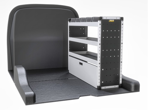 TVR-S-002 Peugeot Partner Van Racking 2018- L2H1 - Silver Level Complete Kit