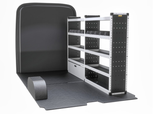 TVR-S-006-OS Citroen Relay Van Racking 2006- L2H2 - Silver Level Drivers Side Only