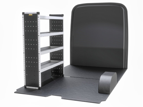TVR-B-006-NS Peugeot Boxer Van Racking 2006- L2H2 - Bronze Level Passenger Side Only