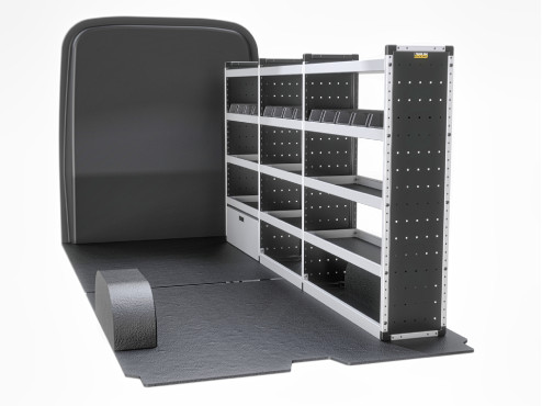TVR-S-007-OS Citroen Relay Van Racking 2006- L3H2/L3H3 - Silver Level Drivers Side Only