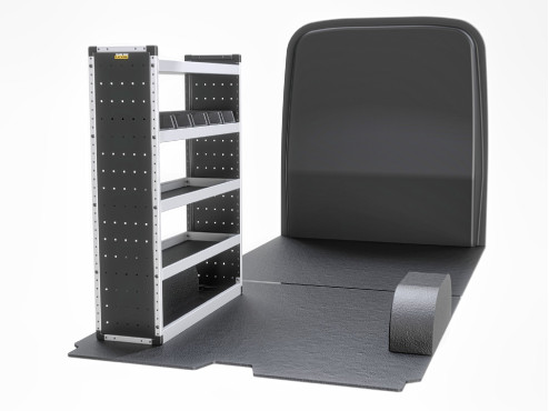 TVR-S-007-NS Citroen Relay Van Racking 2006- L3H2/L3H3 - Silver Level Passenger Side Only