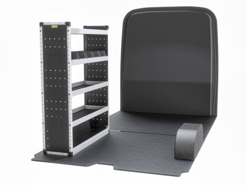 TVR-S-014 Mercedes Sprinter Van Racking 2018- L2H2 - Silver Level Complete Kit