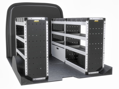 TVR-S-018 Peugeot Expert Van Racking 2016- L2H1 - Silver Level Complete Kit
