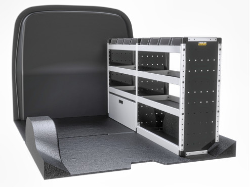 TVR-S-018 Peugeot Expert Van Racking 2016- L2H1 - Silver Level Complete Kit